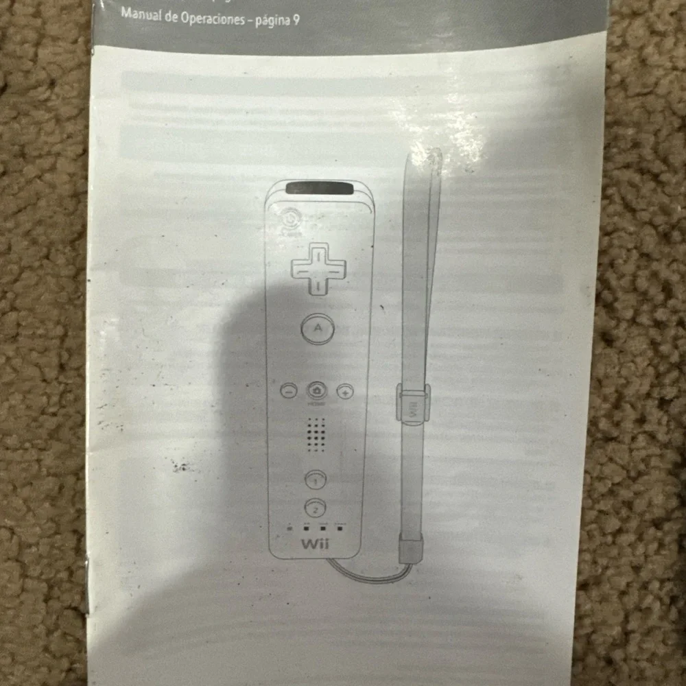 Nintendo Wii 10 US Manual Insert Lot Wii Remote Wheel Motion Plus Balance Board